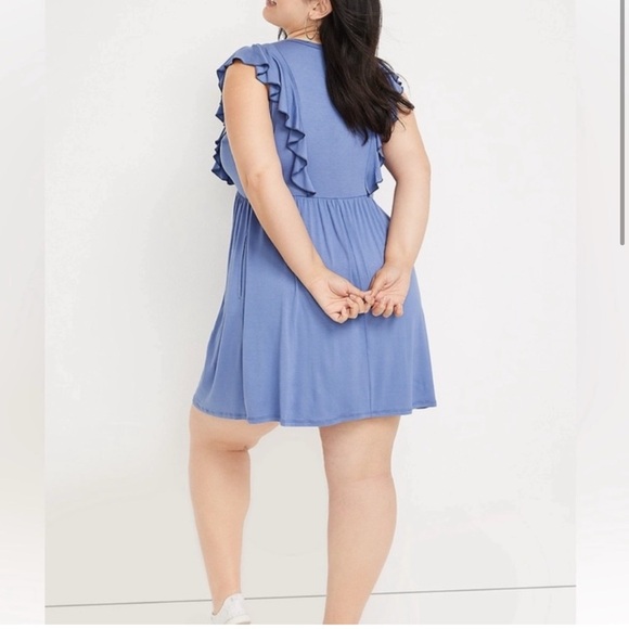 Maurices ruffle trim mini dress - Picture 2 of 8